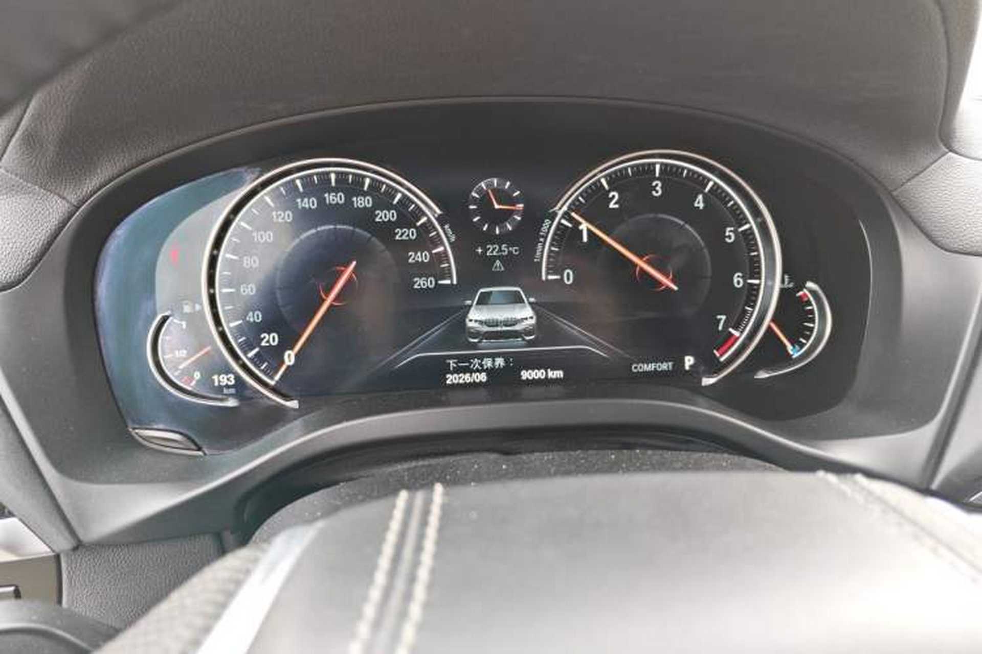 Used BMW X3 2018 xDrive28i Luxury Package China VI Emission Standard Instrument Cluster