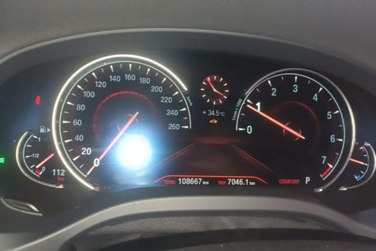 Used BMW X3 2018 xDrive28i M Sport Package China VI Instrument Cluster