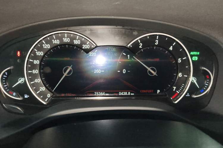 Used BMW X3 2018 xDrive25i Luxury Package China VI Emission Standard Instrument Cluster