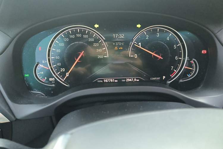 Used BMW X3 2018 xDrive28i Luxury Package China VI Emission Standard Instrument Cluster