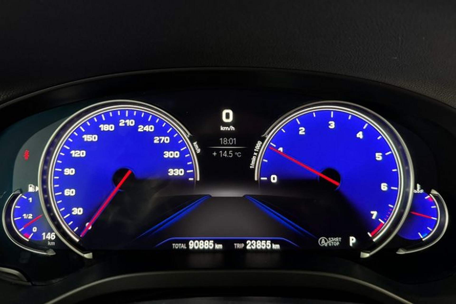 Used BMW X3 2018 xDrive30i Luxury Edition M Sport Package China VI Instrument Cluster