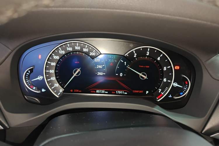 Used BMW X3 2018 xDrive25i M Sport Package China VI Instrument Cluster
