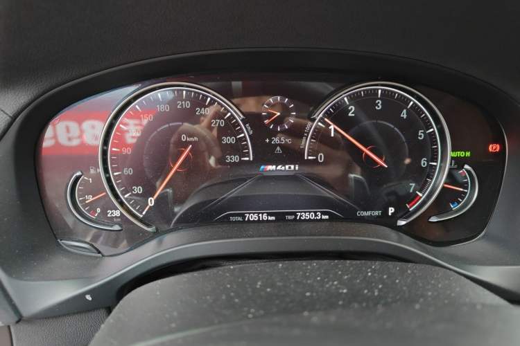 Used BMW X3 2018 xDrive30i Luxury Model with M Sport Package China V Emission Standard Instrument Cluster