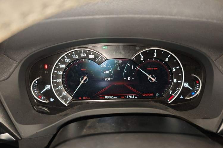 Used BMW X3 2018 xDrive25i M Sport Package China VI Instrument Cluster