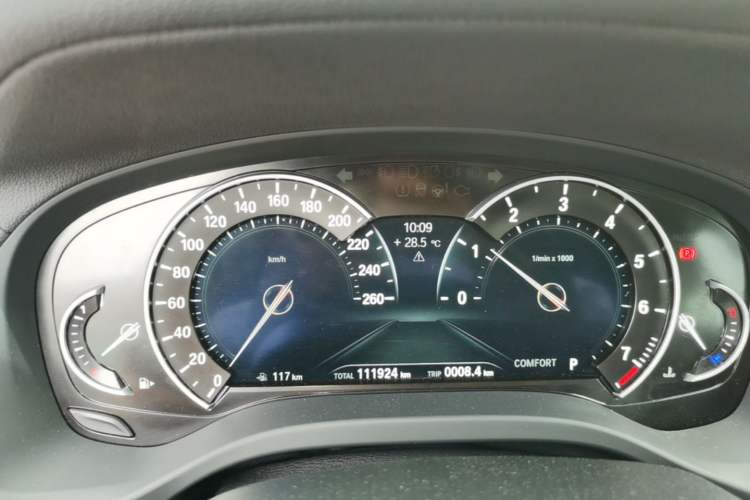 Used BMW X3 2018 xDrive25i Luxury Package China VI Emission Standard Instrument Cluster