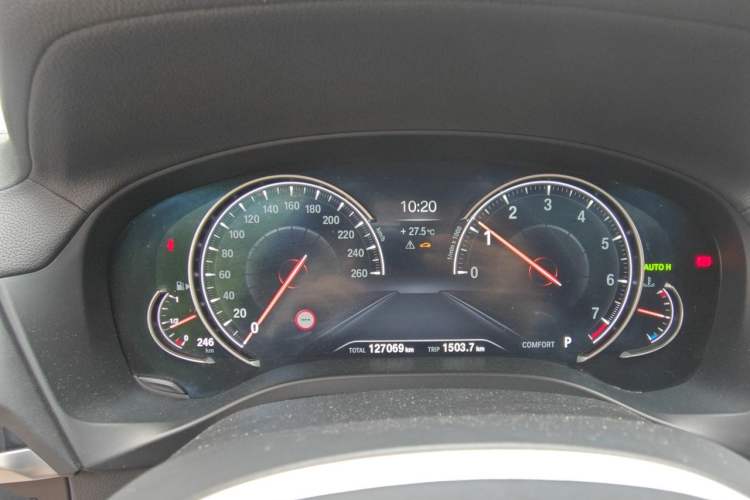 Used BMW X3 2018 xDrive30i Luxury Model with M Sport Package China V Emission Standard Instrument Cluster