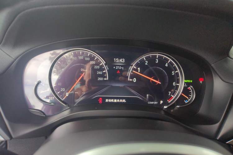 Used BMW X3 2018 xDrive30i Luxury Edition M Sport Package China VI Instrument Cluster