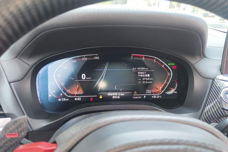 Used BMW X3 2018 xDrive30i Luxury Model with M Sport Package China V Emission Standard Instrument Cluster