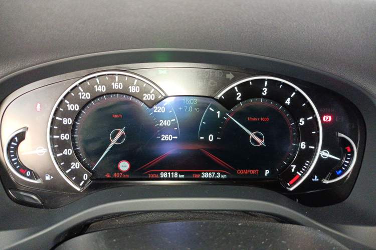 Used BMW X3 2018 xDrive25i M Sport Package China VI Instrument Cluster