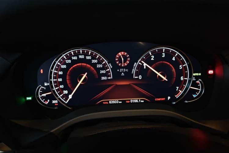 Used BMW X3 2018 xDrive28i Luxury Package China VI Emission Standard Instrument Cluster
