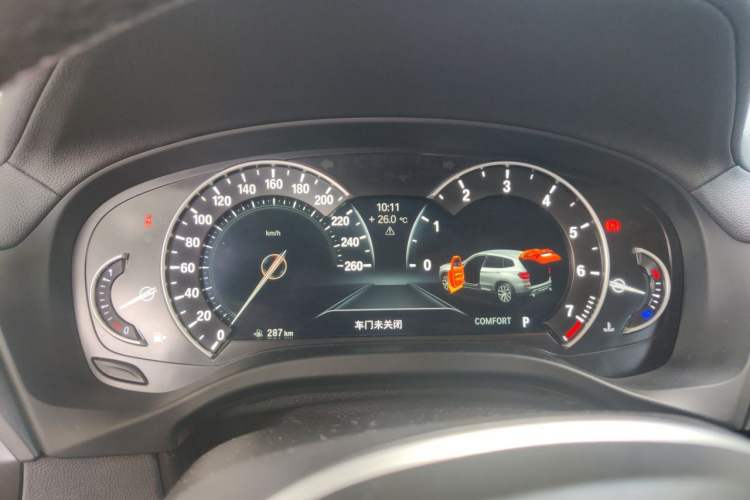 Used BMW X3 2018 xDrive25i M Sport Package China VI Instrument Cluster