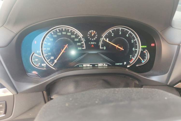 Used BMW X3 2018 xDrive30i Luxury Model M Sport Package China V Odometer Close Up