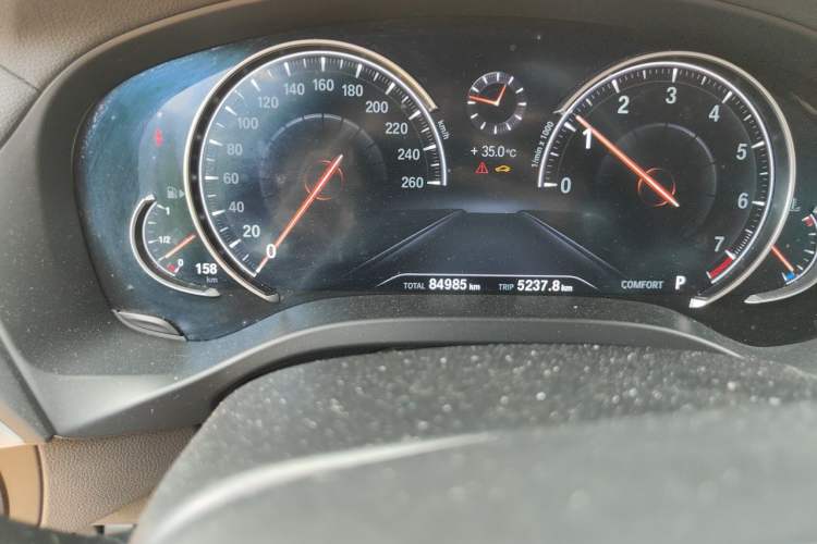 Used BMW X3 2018 xDrive28i Luxury Package China V Odometer Close Up
