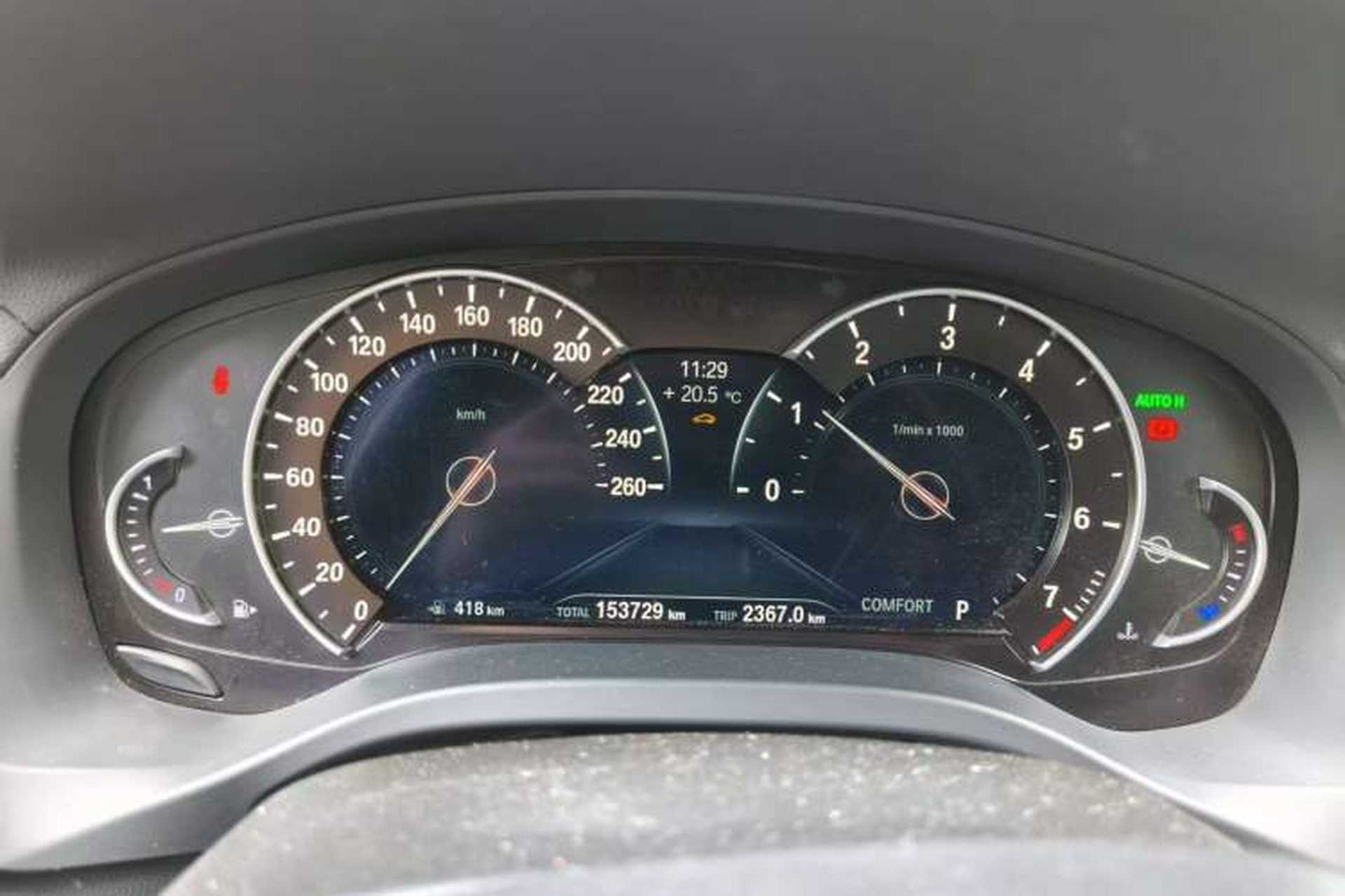 Used BMW X3 2018 xDrive25i M Sport Package China V Odometer Close Up