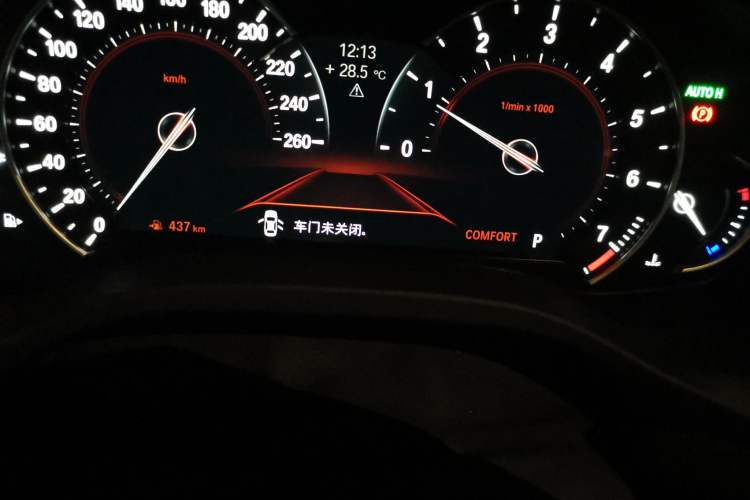 Used BMW X3 2018 xDrive25i M Sport Package China VI Odometer Close Up
