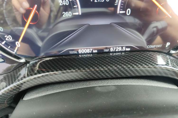 Used BMW X3 2018 xDrive25i M Sport Package China V Odometer Close Up