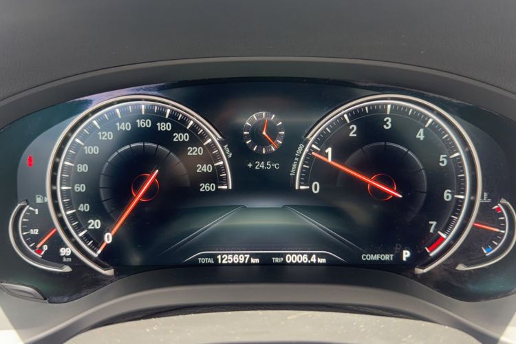 Used BMW X3 2018 xDrive28i M Sport Package China VI Odometer Close Up