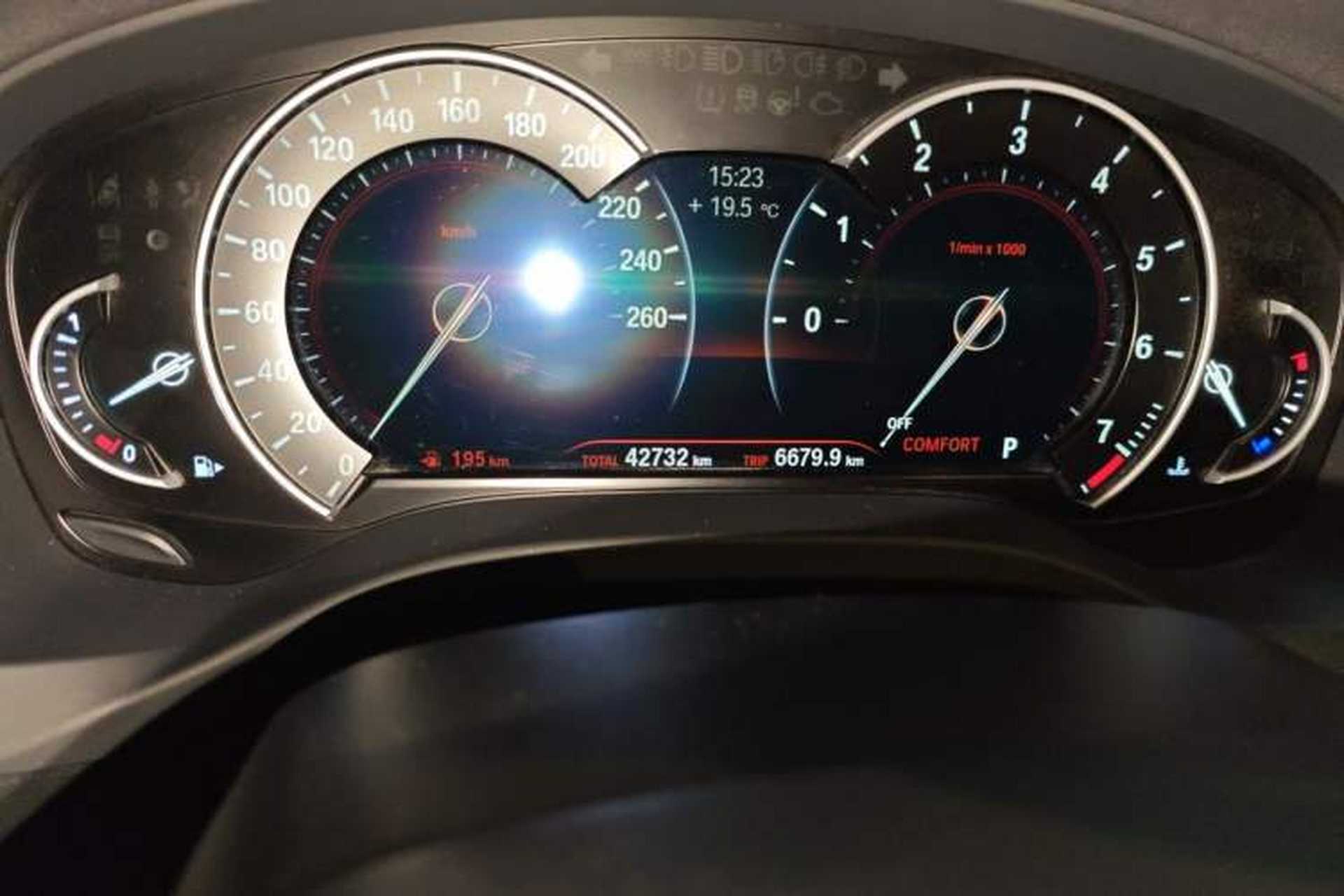 Used BMW X3 2018 xDrive25i M Sport Package China VI Odometer Close Up