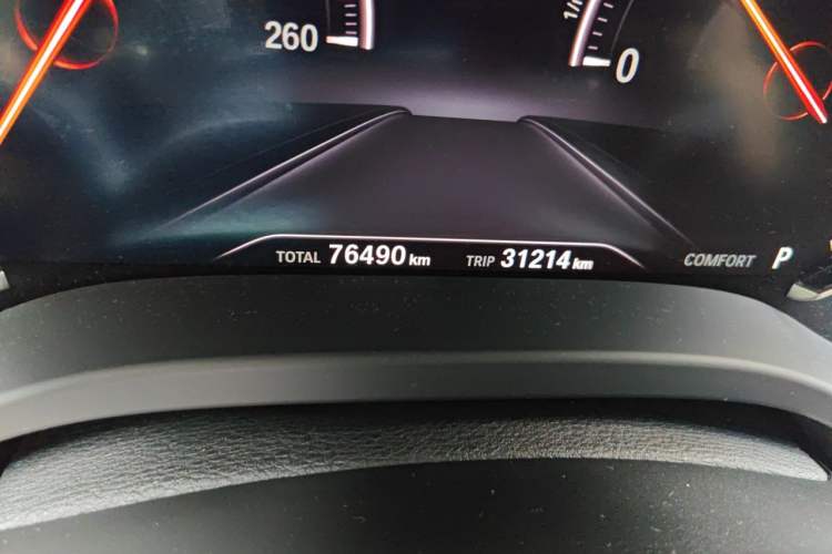 Used BMW X3 2018 xDrive28i M Sport Package China VI Odometer Close Up