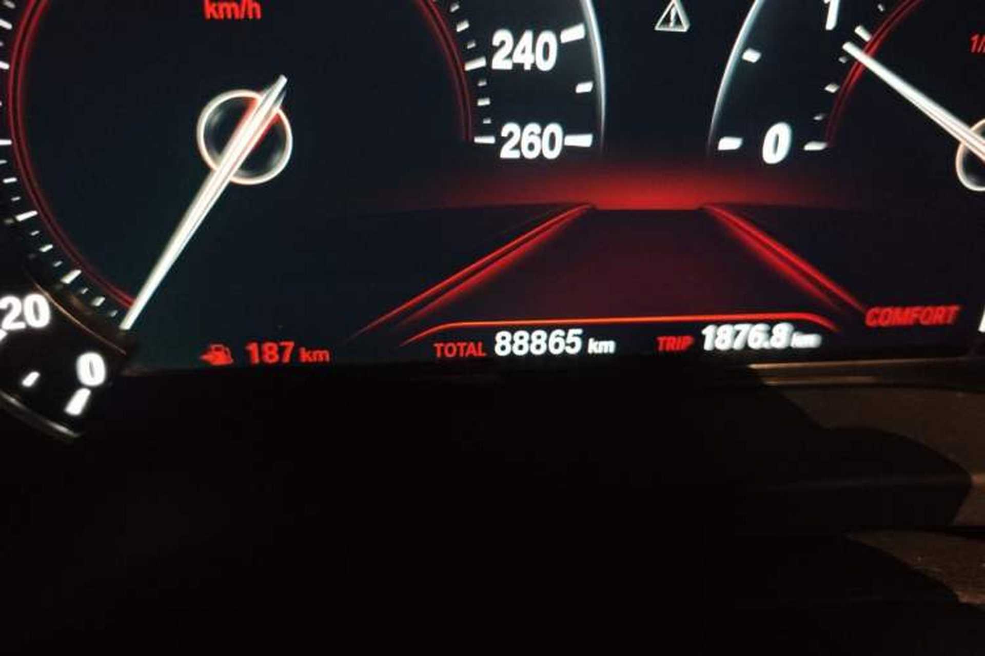 Used BMW X3 2018 xDrive25i M Sport Package China VI Odometer Close Up