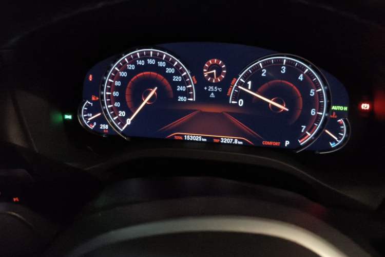 Used BMW X3 2018 xDrive28i M Sport Package China VI Odometer Close Up