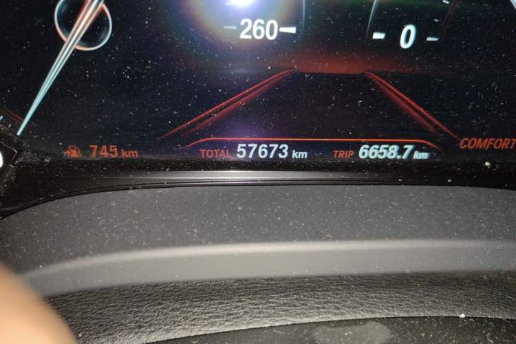Used BMW X3 2018 xDrive25i M Sport Package China V Odometer Close Up
