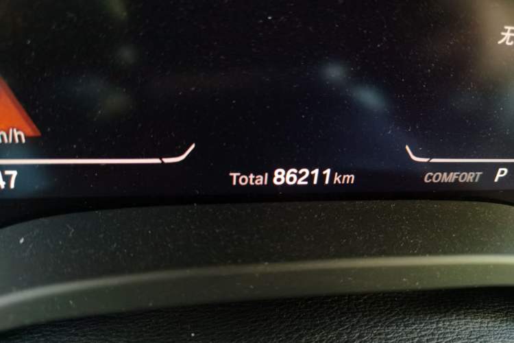 Used BMW X3 2018 xDrive25i Luxury Package China V Odometer Close Up