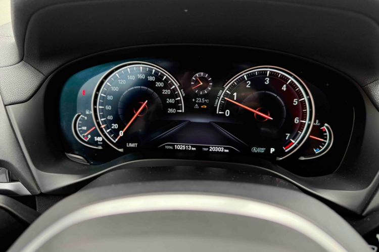 Used BMW X3 2018 xDrive28i M Sport Package China VI Odometer Close Up