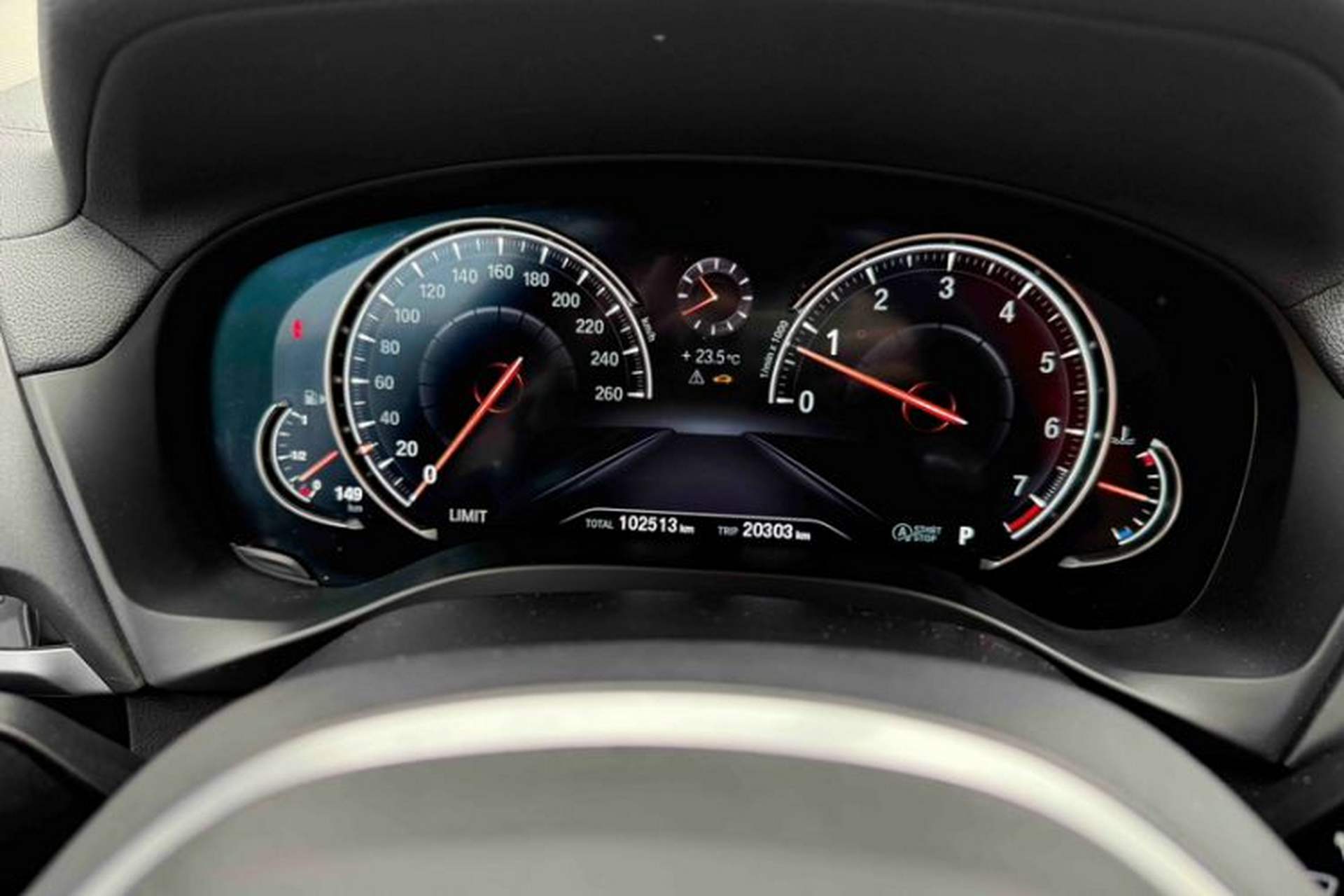Used BMW X3 2018 xDrive28i M Sport Package China VI Odometer Close Up