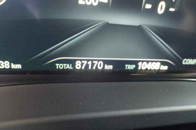 Used BMW X3 2018 xDrive25i M Sport Package China VI Odometer Close Up