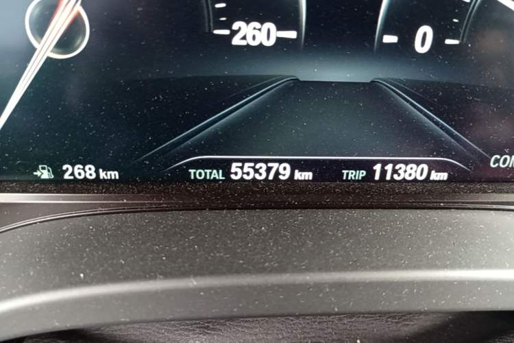 Used BMW X3 2018 xDrive25i M Sport Package China V Odometer Close Up