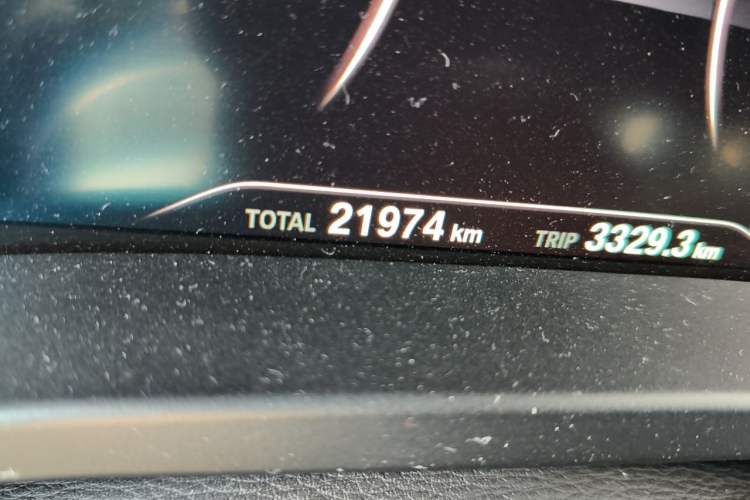 Used BMW X3 2018 xDrive30i Luxury Edition M Sport Package China VI Odometer Close Up