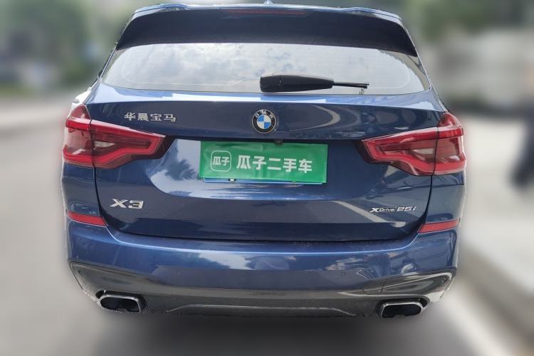 Used BMW X3 2018 xDrive25i M Sport Package China VI Rear