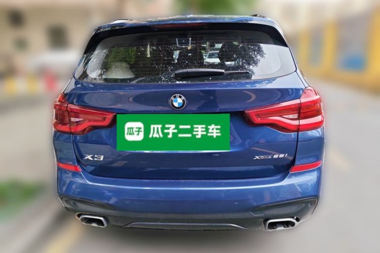 Used BMW X3 2018 xDrive25i M Sport Package China V Rear