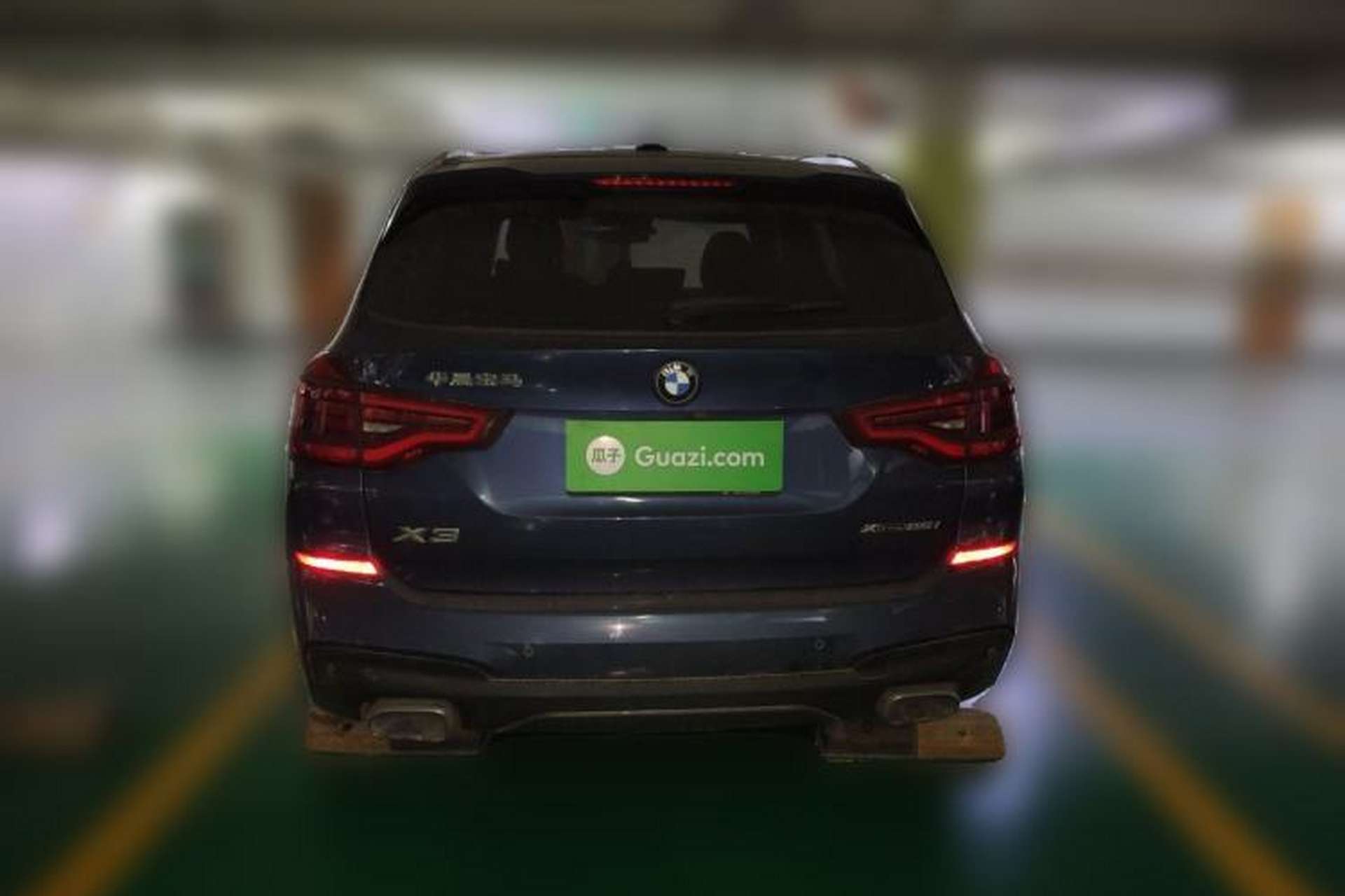 Used BMW X3 2018 xDrive25i M Sport Package China VI Rear