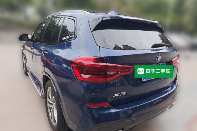 Used BMW X3 2018 xDrive30i Luxury Model M Sport Package China V Rear Left 45 Deg