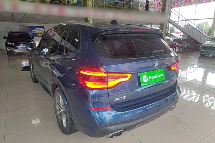 Used BMW X3 2018 xDrive30i Luxury Model M Sport Package China V Rear Left 45 Deg