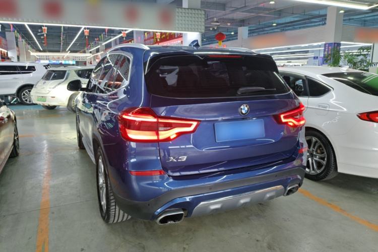 Used BMW X3 2018 xDrive25i Luxury Package China VI Emission Standard Rear Left 45 Deg