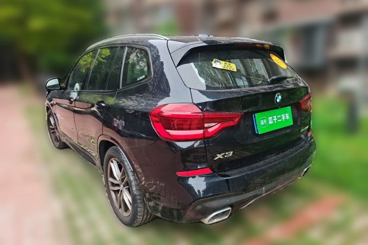 Used BMW X3 2018 xDrive30i Luxury Edition M Sport Package China VI Rear Left 45 Deg