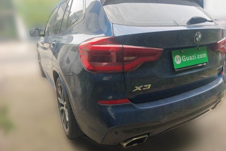 Used BMW X3 2018 xDrive30i Luxury Model with M Sport Package China V Emission Standard Rear Left 45 Deg
