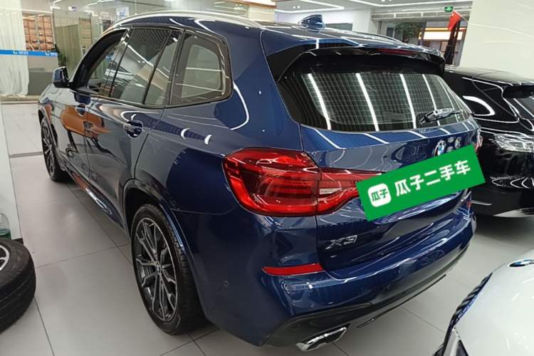 Used BMW X3 2018 xDrive30i Luxury Edition M Sport Package China VI Rear Left 45 Deg