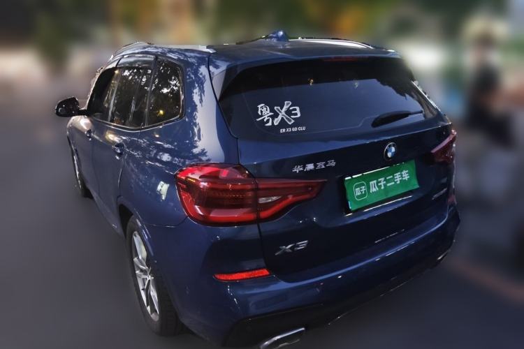 Used BMW X3 2018 xDrive30i Luxury Edition M Sport Package China VI Rear Left 45 Deg