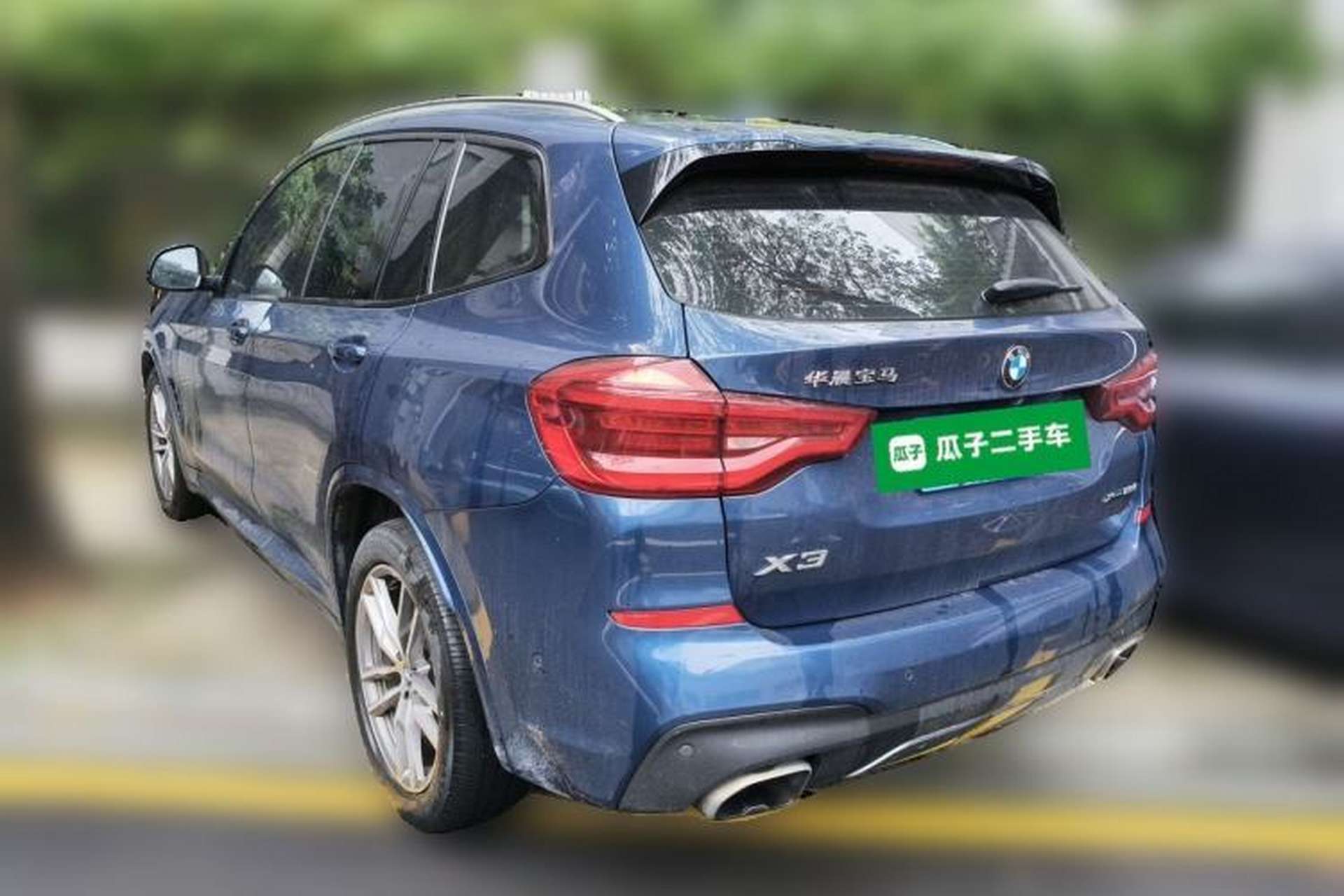 Used BMW X3 2018 xDrive25i M Sport Package China V Rear Left 45 Deg