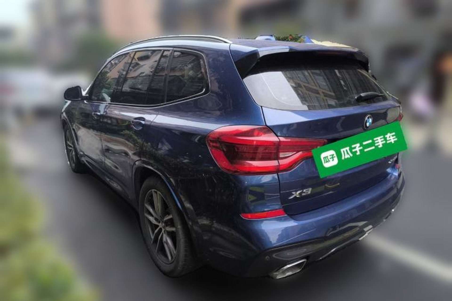 Used BMW X3 2018 xDrive30i Luxury Edition M Sport Package China VI Rear Left 45 Deg