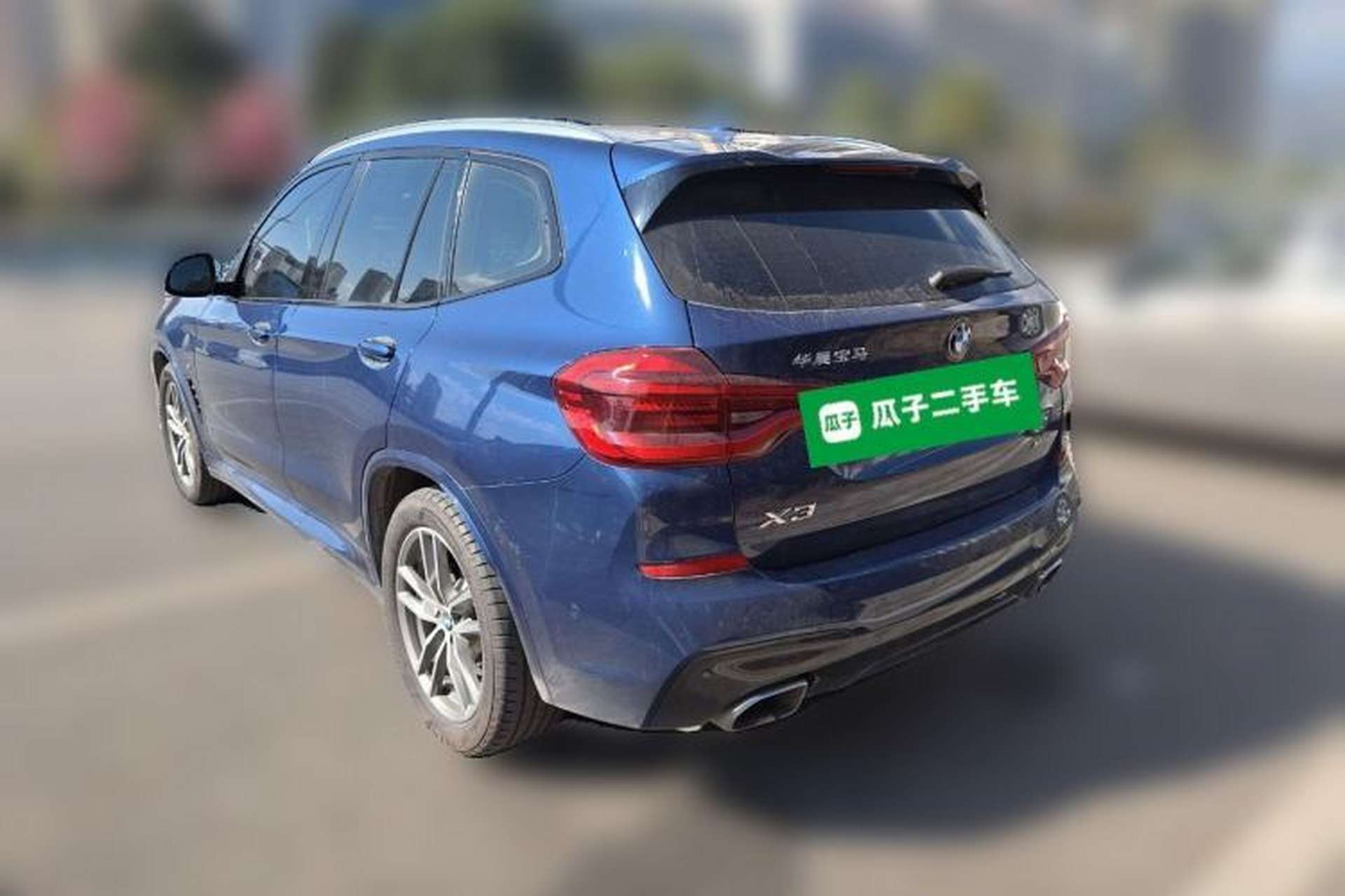 Used BMW X3 2018 xDrive25i Luxury Package China V Rear Left 45 Deg