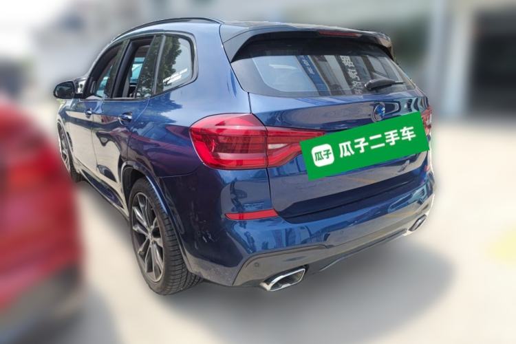Used BMW X3 2018 xDrive30i Luxury Model with M Sport Package China V Emission Standard Rear Left 45 Deg