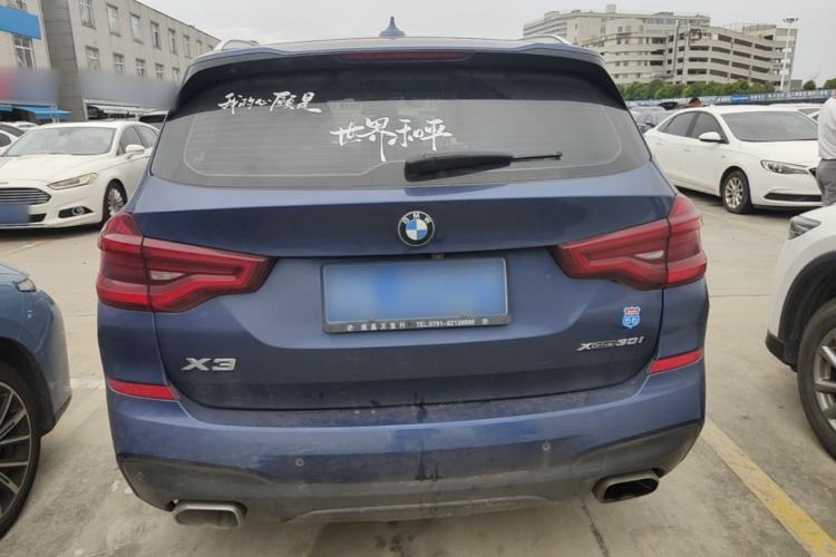 Used BMW X3 2018 xDrive30i Luxury Model M Sport Package China V Rear