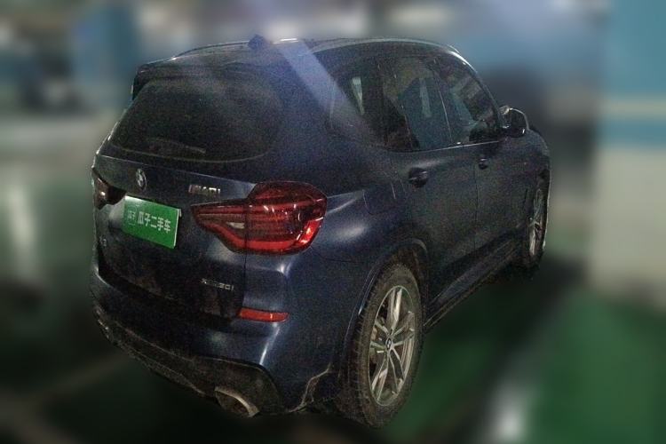 Used BMW X3 2018 xDrive30i Luxury Edition M Sport Package China VI Rear Right 45 Deg