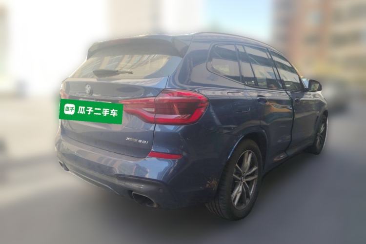 Used BMW X3 2018 xDrive30i Luxury Model M Sport Package China V Rear Right 45 Deg