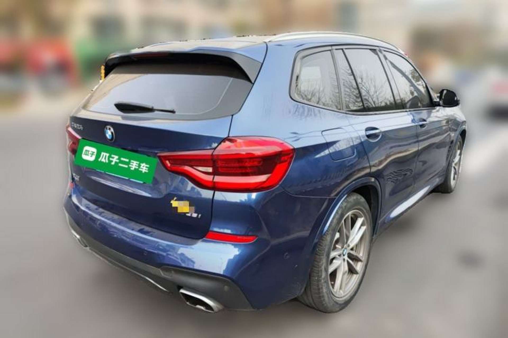 Used BMW X3 2018 xDrive25i M Sport Package China V Rear Right 45 Deg